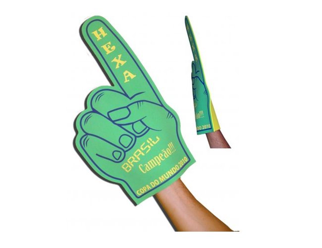 Luva para Torcida Personalizada