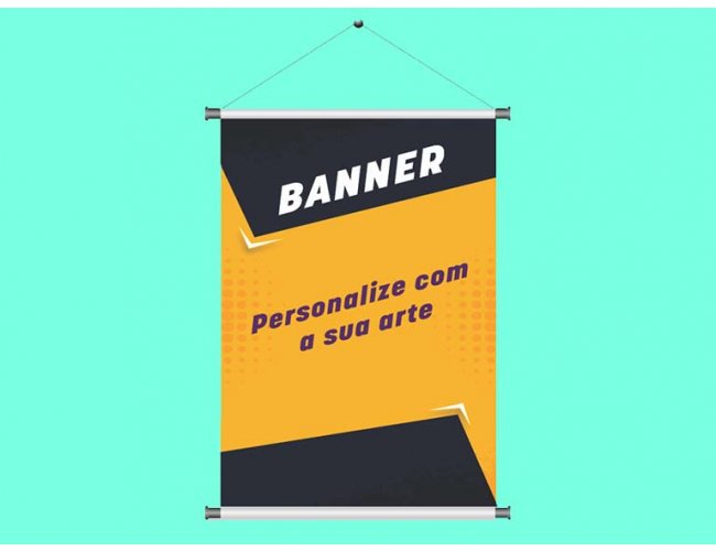 Banner 90x120 cm personalizado
