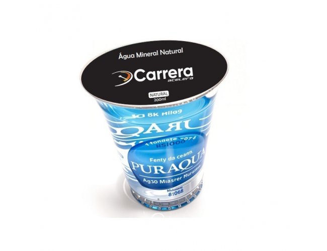 Copo de gua personalizado 200 ml